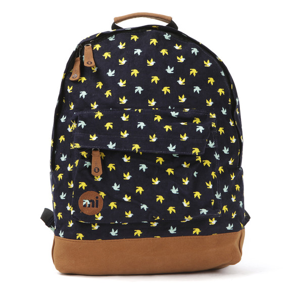 Mi Pac Unisex Blue Birds Printed Backpack main image
