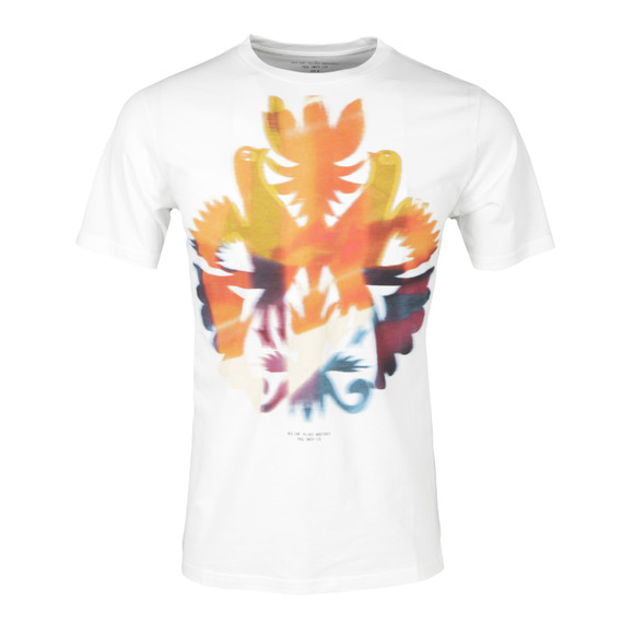 Paul Smith Red Ear Mens White S/S Birds T-Shirt main image