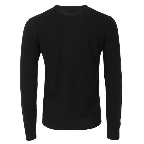 Lacoste Mens Black New Wool AH2995 Crew Neck Jumper #3