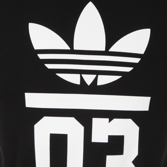 adidas Originals Mens Black 3 Foil T-Shirt  main image