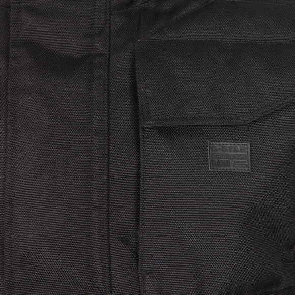 G-Star Mens Black MFD Hooded Parka main image