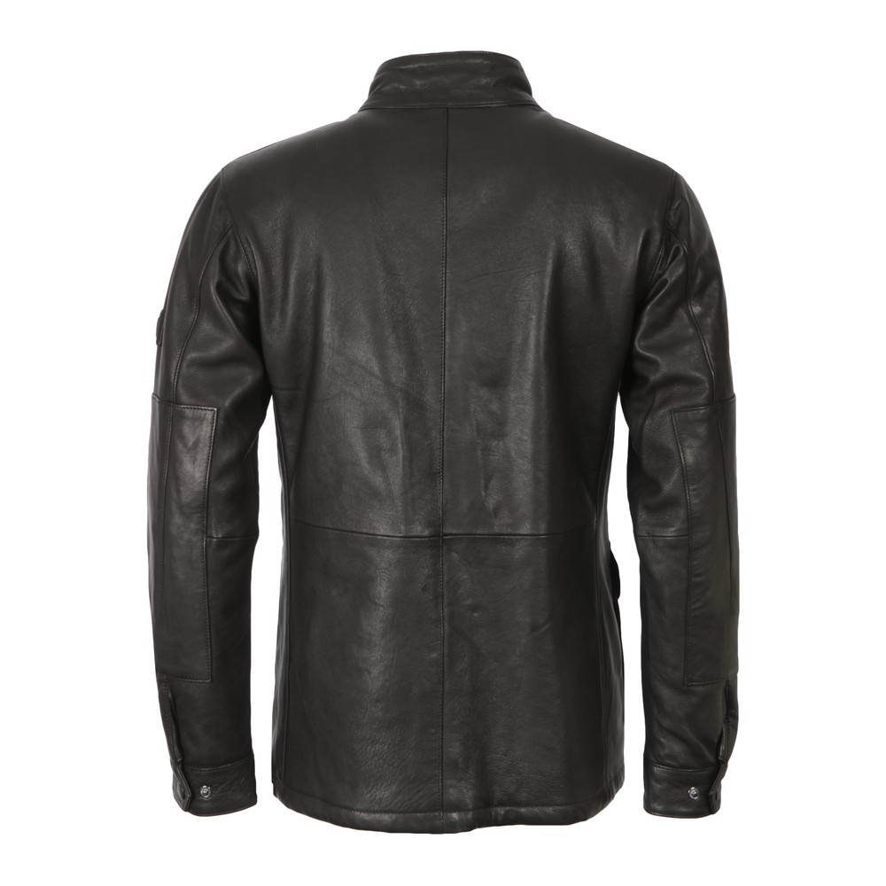 Barbour International Saddler Leather Jacket Masdings