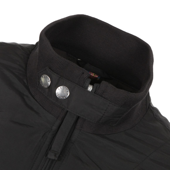 Pretty Green Mens Black Vickers Bomber Jacket main image