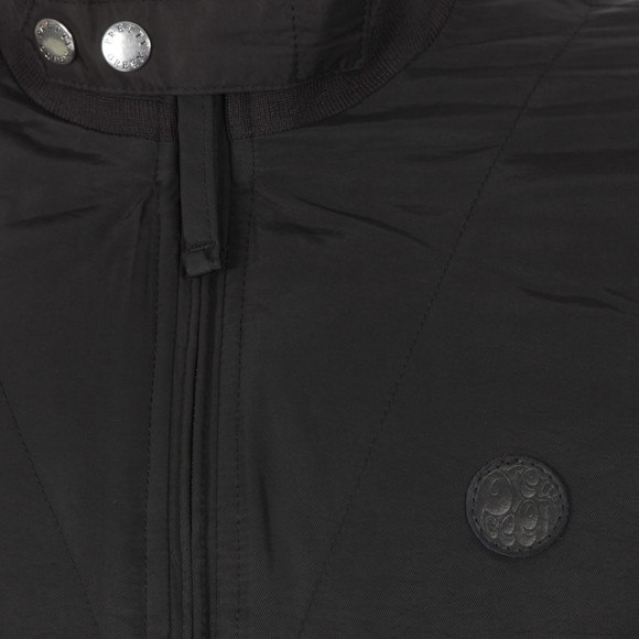 Pretty Green Mens Black Vickers Bomber Jacket main image