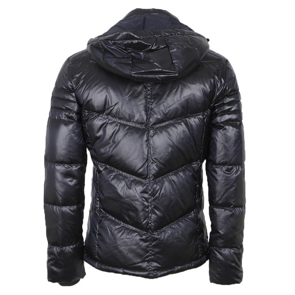EA7 Emporio Armani Mens Blue Mountain Down Puffer Jacket main image
