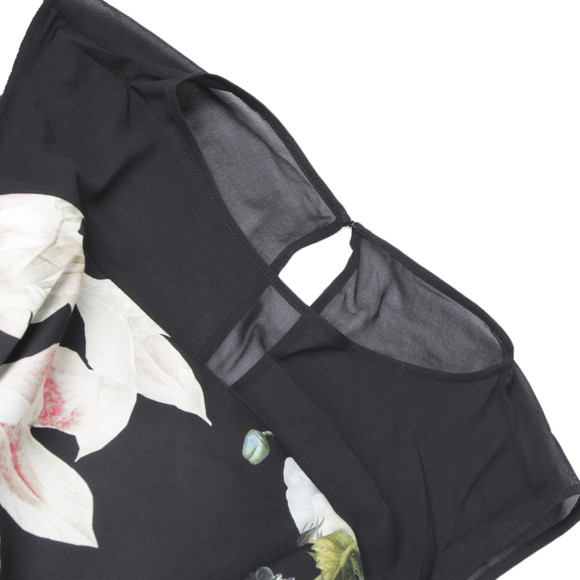 Ted Baker Womens Black Cameela Opulent Bloom Full Skirt Dress main image