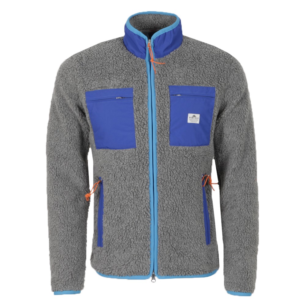 Multi pocket fleece jacket clearance