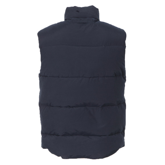 Gant Mens Blue Reversible Vest Jacket main image