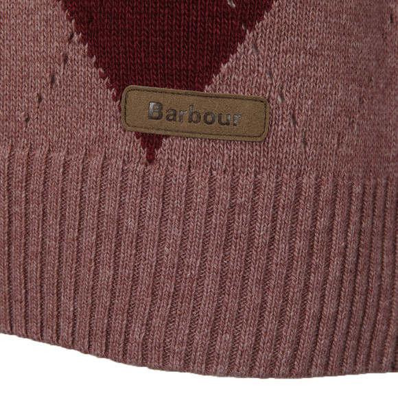 Barbour Lifestyle Womens Red Badminton Knitted Jumper main image