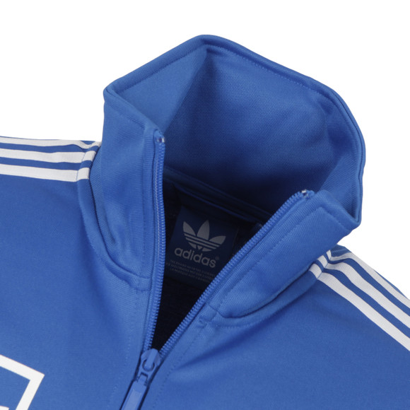 adidas Originals Mens Blue 3Foil Track Top main image