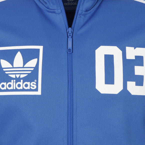 adidas Originals Mens Blue 3Foil Track Top main image