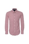 Gant Mens Red Wilmington L/S Gingham Shirt