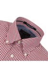 Gant Mens Red Wilmington L/S Gingham Shirt