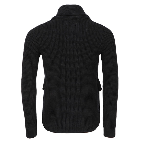G-Star Mens Blue Gralvent Knitted Cardigan main image