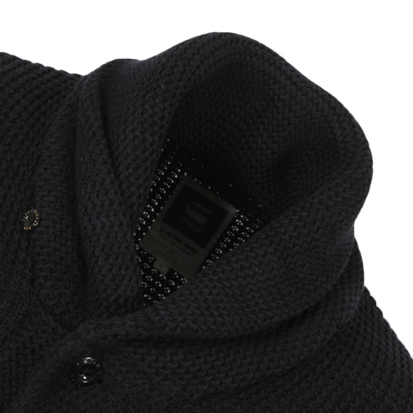 G-Star Mens Blue Gralvent Knitted Cardigan main image