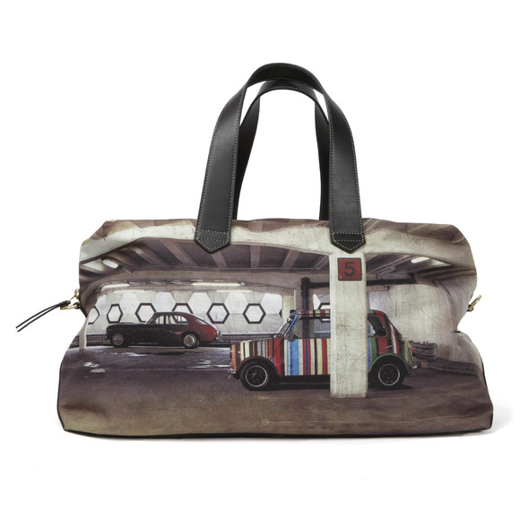 PS Paul Smith Mens Multicoloured Mini & Bristol Print Holdall main image