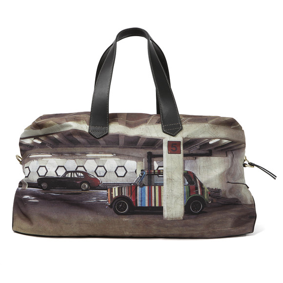 PS Paul Smith Mens Multicoloured Mini & Bristol Print Holdall main image