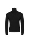 Pretty Green Mens Black Harley Roll Neck Jumper