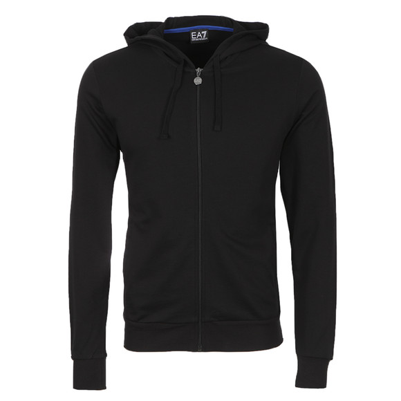 EA7 Emporio Armani Mens Black Train Big Back Logo Tracksuit main image