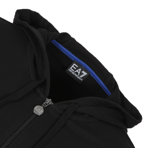 EA7 Emporio Armani Mens Black Train Big Back Logo Tracksuit main image