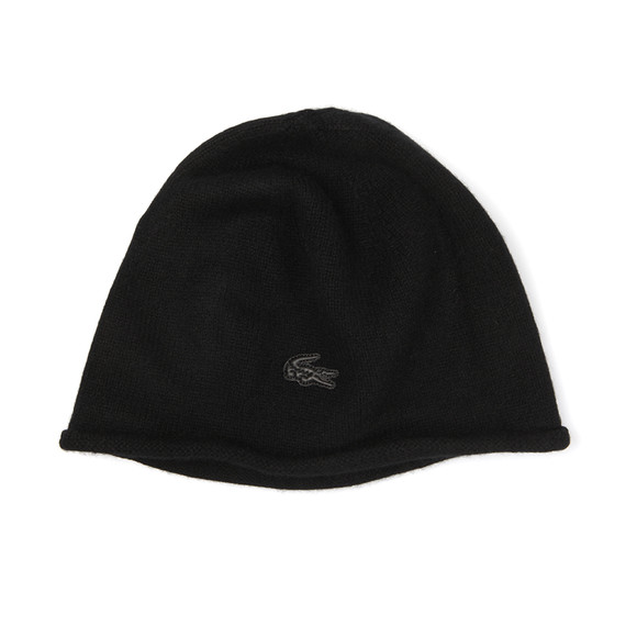 Lacoste Mens Black Beanie RB4021 main image