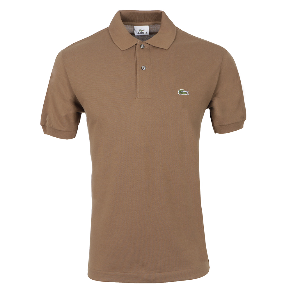 Brown lacoste polo Clearance