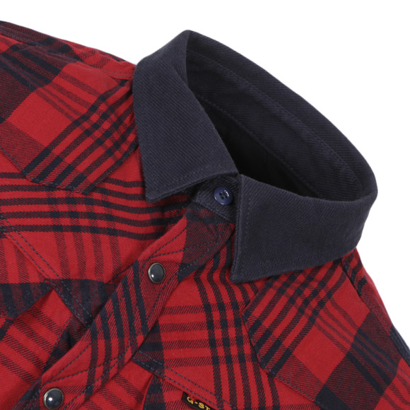 G-Star Mens Red Tailor PM Check Shirt main image