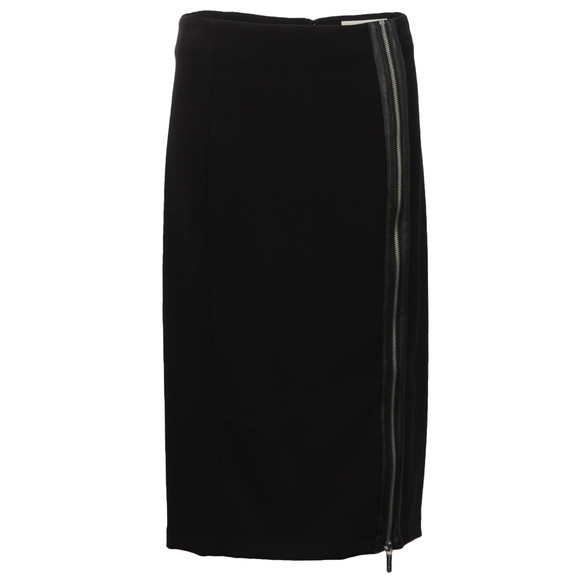 Michael Kors Womens Black High Waist Pencil Skirt main image