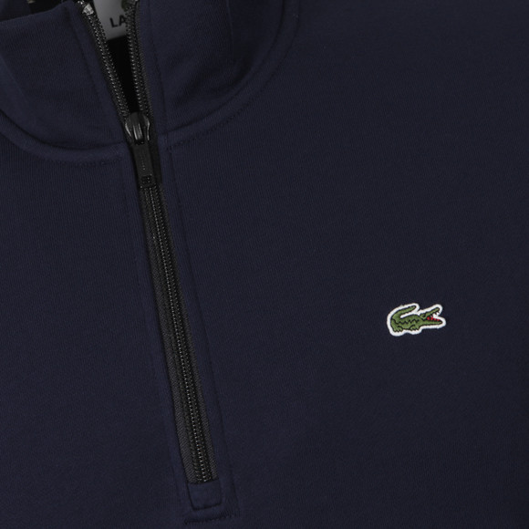 Lacoste Mens Blue SH2580 Half Zip Sweat #4