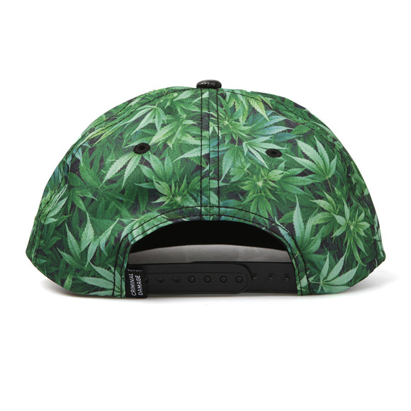 Criminal Damage Mens Green Highlife Cap main image