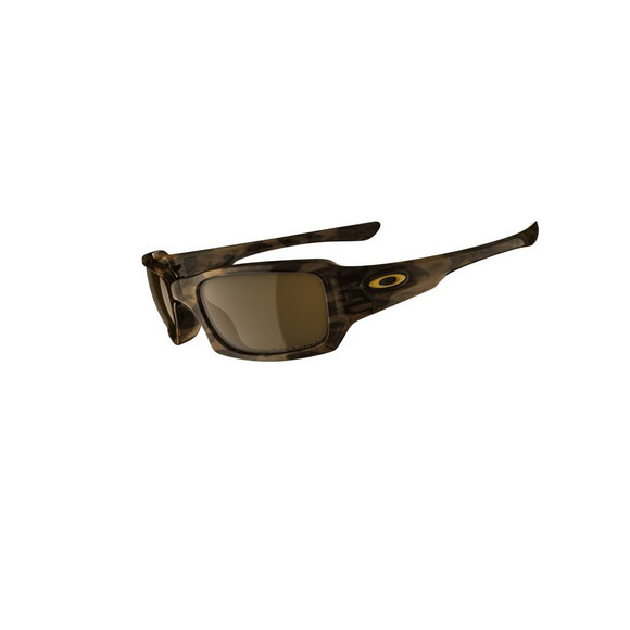 Oakley Mens Brown Oakley Brown Tortoise Polarized Fives 3.0 Sunglasses main image