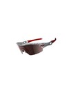 Oakley Mens White Oakley Polished White/Text Radar Path Sunglasses