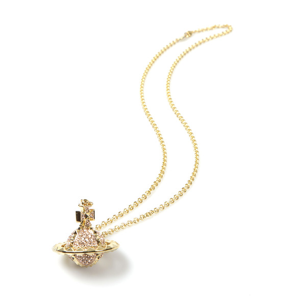 Vivienne Westwood Womens Gold Mayfair 3D Large Orb Pendant #2