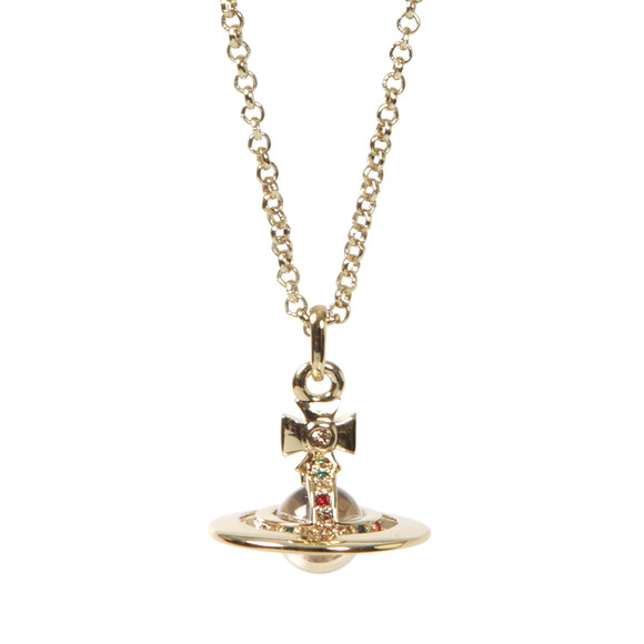 Vivienne Westwood Womens Gold Tiny Orb Pendant #1