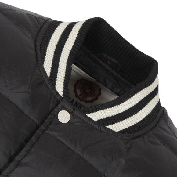 Franklin & Marshall Mens Black Down Bomber Jacket main image