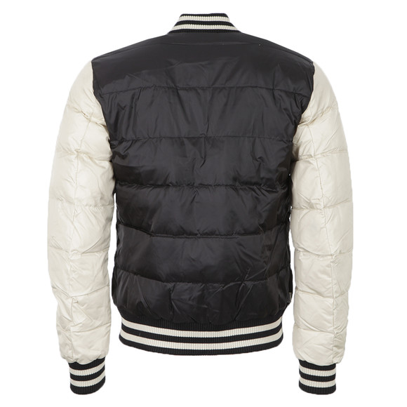 Franklin & Marshall Mens Black Down Bomber Jacket main image