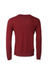 Pretty Green Mens Red Hanover V Neck Jumper