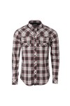 G-Star Mens Red Arc 3D Check Shirt