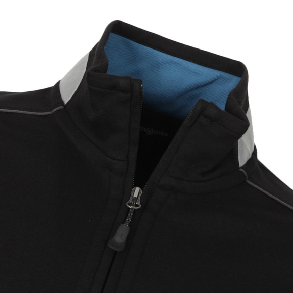 Henri Lloyd Mens Black Marlin Half Zip Sweat main image