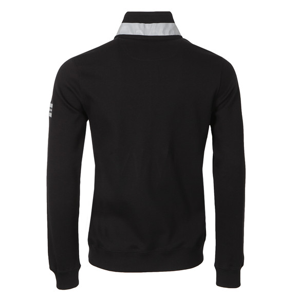 Henri Lloyd Mens Black Marlin Half Zip Sweat main image