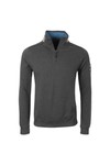 Henri Lloyd Mens Grey Marlin Half Zip Sweat