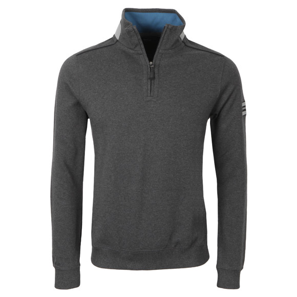 Henri Lloyd Mens Grey Marlin Half Zip Sweat main image