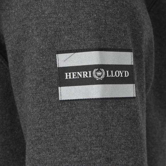 Henri Lloyd Mens Grey Marlin Half Zip Sweat main image