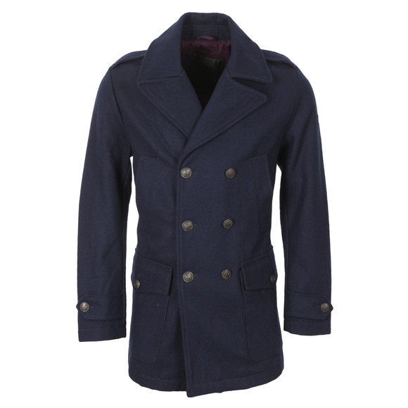 Merc Mens Blue Gizzo Peacoat main image