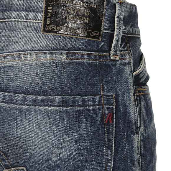 Replay Mens Blue Waitom Regular Slim Jean main image