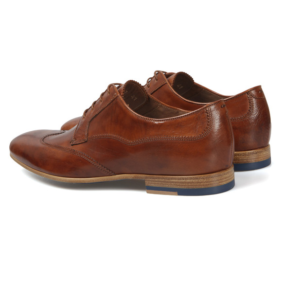 PS Paul Smith Mens Brown Wallace Wing Cap Derby Shoe main image