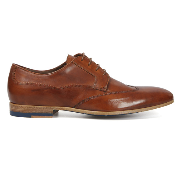 PS Paul Smith Mens Brown Wallace Wing Cap Derby Shoe main image