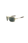 Oakley Mens Gold Oakley Polished Gold Inmate Sunglasses