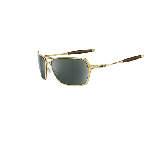 Oakley Mens Gold Oakley Polished Gold Inmate Sunglasses main image
