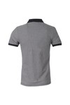 Lyle & Scott Mens Grey Fine Stripe Polo Shirt